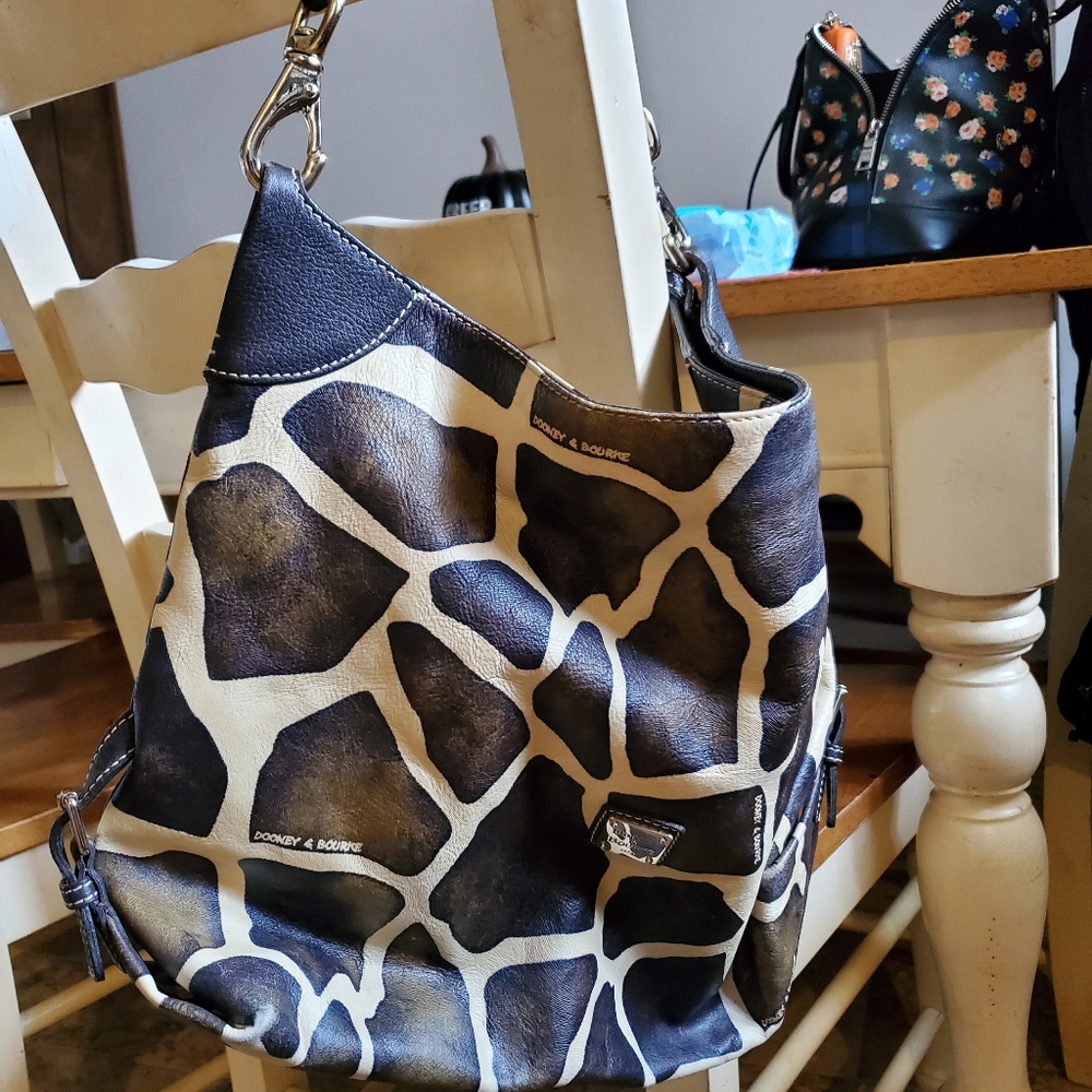 Dooney and Bourke leather giraffe